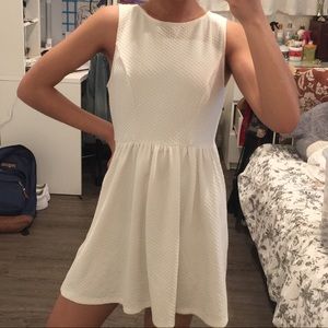 White midi dress from Forever 21